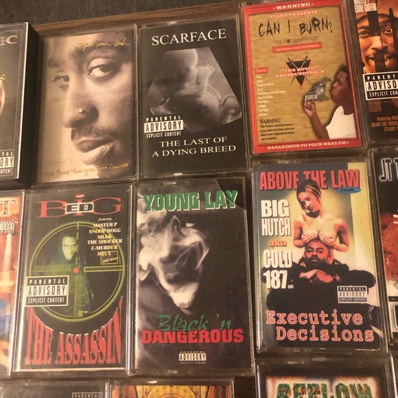 BUNDLE DEAL VINTAGE RAP MUSIC ALL KINDS NEW CASSETTE TAPES LOOK CLOSELY ZOOM IN - Picture 3 of 16